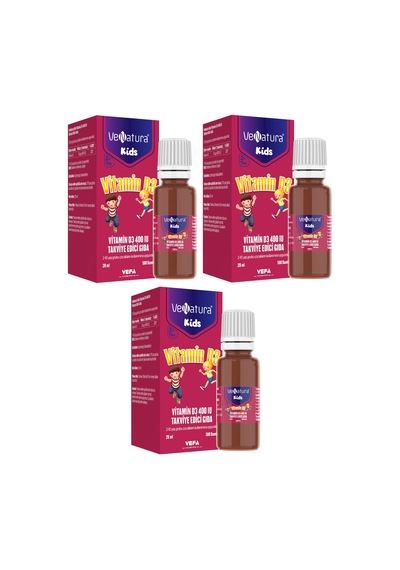 Venatura Kids Vitamin D3 Damla 20 Ml 3 Adet