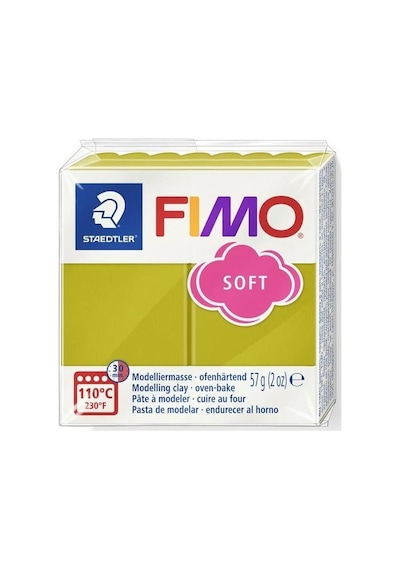 Staedtler Fimo Polimer Kil 57gr Soft Modelleme Kili Çim Yeşili /
