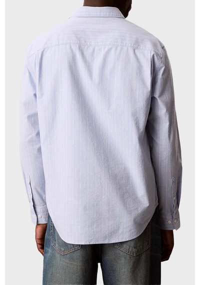 Calvin Klein Erkek Gömlek Lv04rf104g Cbe Mavi MAVİ