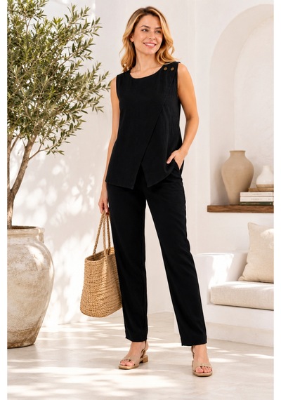 Duygu Altıntaş %100 Müslin Asimetrik Kesim Kolsuz Bluz Hafif, Nefes Alan Yazlık Kadın Bluz Siyah - 891343662 Siyah - 891343662 Siyah Duygu Altıntaş %100 Müslin Asimetrik Kesim Kolsuz Bluz Hafif, Nefes Alan Yazlık Kadın Bluz Siyah - 891343662 Siyah - 891343662 Siyah