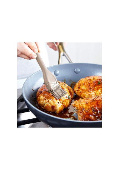 Greenpan Silikon Fırça Bej Platinum Silicone Bpa İçermez 200 C Isıya Dayanıklı