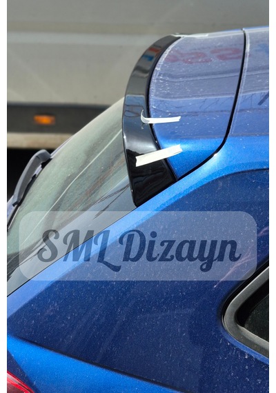 Volkswagen Polo Mk6.5 R-line / Gtı Style Tavan Spoiler - Piano Black 2022-2026