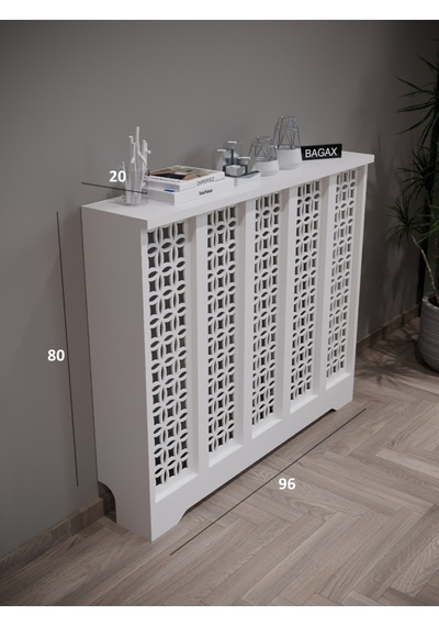 Dekoratif Petek Dolabı Kalorifer Peteği Kapatma Ünitesi Modern Tasarım İç Ölçü 96 Cm Dış Ölçü 100 Cm Petek 96 Beyaz D1 Dekoratif Petek Dolabı Kalorifer Peteği Kapatma Ünitesi Modern Tasarım İç Ölçü 96 Cm Dış Ölçü 100 Cm Petek 96 Beyaz D1