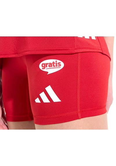 Adidas Türkiye Voleybol Milli Takimi Tayti Türkiye Kadın Voleybol Milli Takım Taytı Km7479 Kırmızı