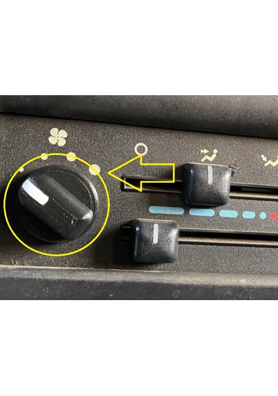 Jeep TJ Kalorifer Ayar Düğmesi