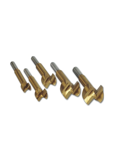 Brüder Mannesmann Forstner Matkap Seti, Titanyum Kaplı, 5 Parça M54005