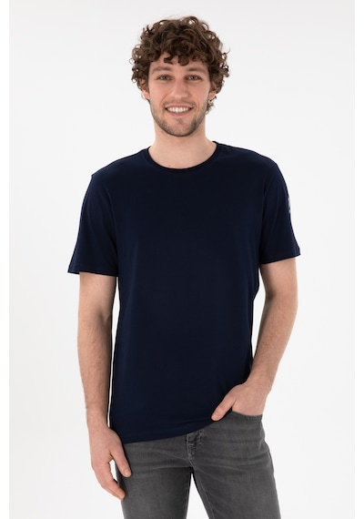 U.S. Polo Assn. Erkek Regular Fit Bisiklet Yaka Lacivert Basic Tişört 50305985-VR033 U.S. Polo Assn. Erkek Regular Fit Bisiklet Yaka Lacivert Basic Tişört 50305985-VR033