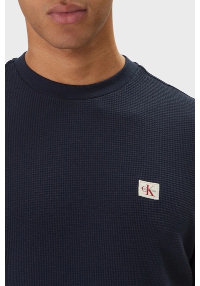 Calvin Klein Erkek T Shirt Lv04rd008g Cef Lacivert Lacivert