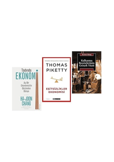 Tadinda Ekonomi + Esitsizlikler Ekonomisi + Kalkinma Recetelerinin Gercek Yuzu 3 Set