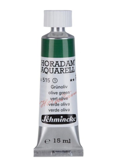 Schmincke : Horadam Aquarell Artist Sulu Boya : 15 Ml Tüp : Seri 1 515 Olive Green