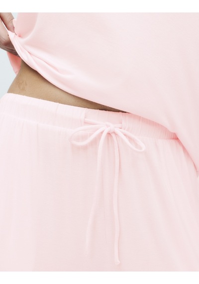 Marks & Spencer Dantel Detaylı Pijama Takımı T37002301J Pembe