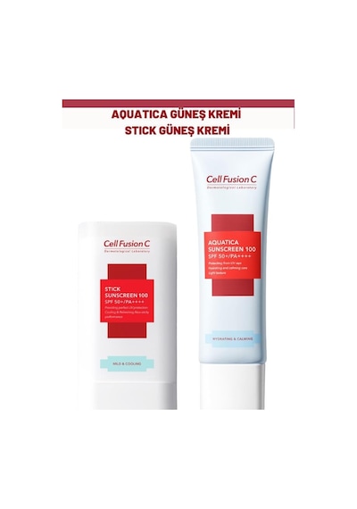 Cell Fusion C Aquatica + Stick Güneş Kremi Seti