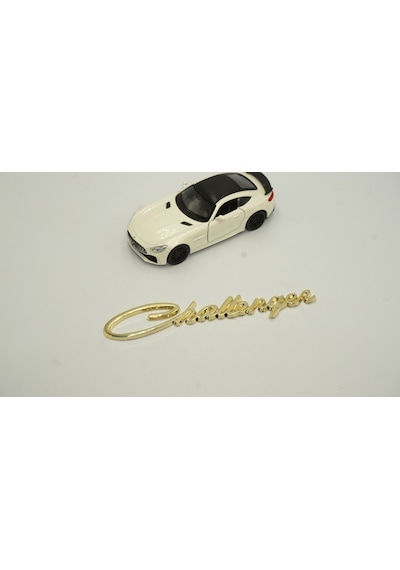 Dodge Challenger Bagaj Metal 3M 3D Yazı Logo (546914003)