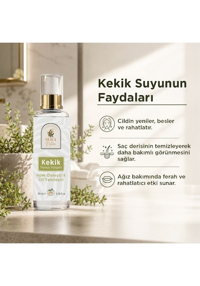 Sera Natura Saf Kekik Suyu 100 ML