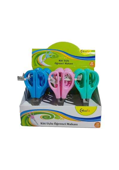 Bafix Okul Makası Küt Uçlu 13,5 Cm Bfx-sa3450