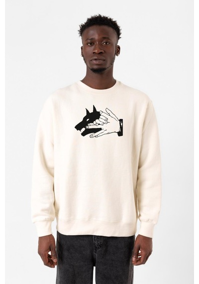 Jujutsu Kaisen Anime Divine Dogs Ekru Erkek 2ip Sweatshirt 001