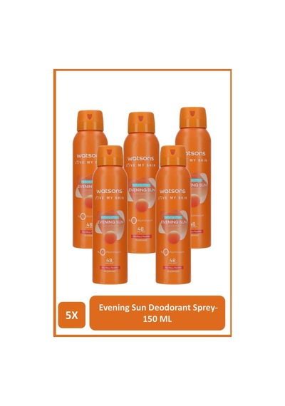 Watsons Evening Sun Deodorant Sprey Pudrasız 5 150 ML
