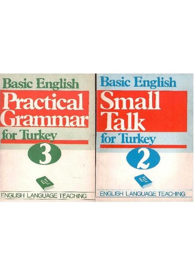 Basic English For Turkey Usage - Small Talk - Practical Grammar - Idioms - Tenses - Spelling - Verbs Tam Takım 7 Kitap