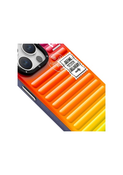 Apple Uyumlu iPhone 15 Pro Kılıf Youngkit The Secret Color Serisi Kapak Mor