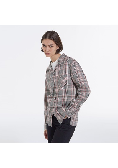 The Kooples Kadın Ekoseli Gri Gömlek