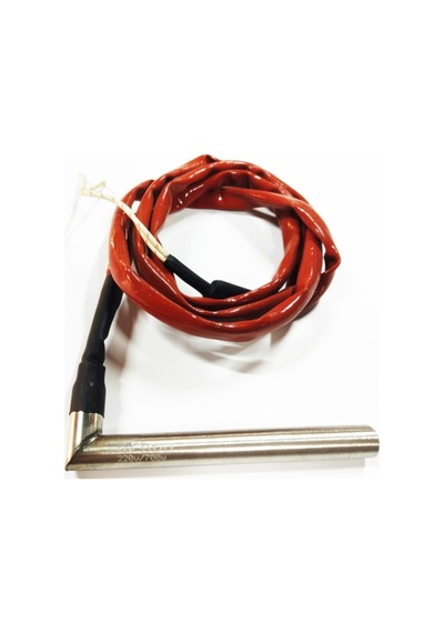 Fişek Isıtıcı Rezistans 13cm boy-16mm kalınlık-700 W-220V Dirsek-