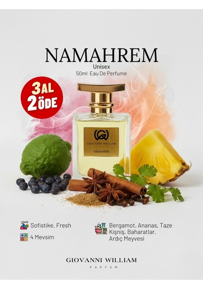 Nâmahrem Unisex Niche Kadın Erkek Parfum Aromatik - Odunsu