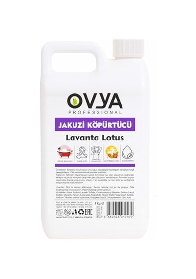 Konsantre Jakuzi Köpürtücü Banyo Köpüğü Lavanta Lotus Acai Üzümü
