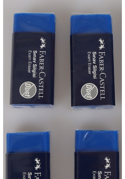Orjinal Faber-castell 6 Adet Sınav Silgisi