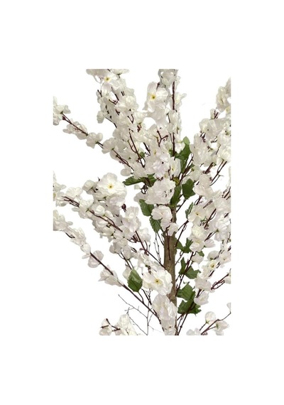 Yapay Ağaç Bahardalı Ağacı Beyaz Japon Kiraz Çiçeği Sakura Çiçeği