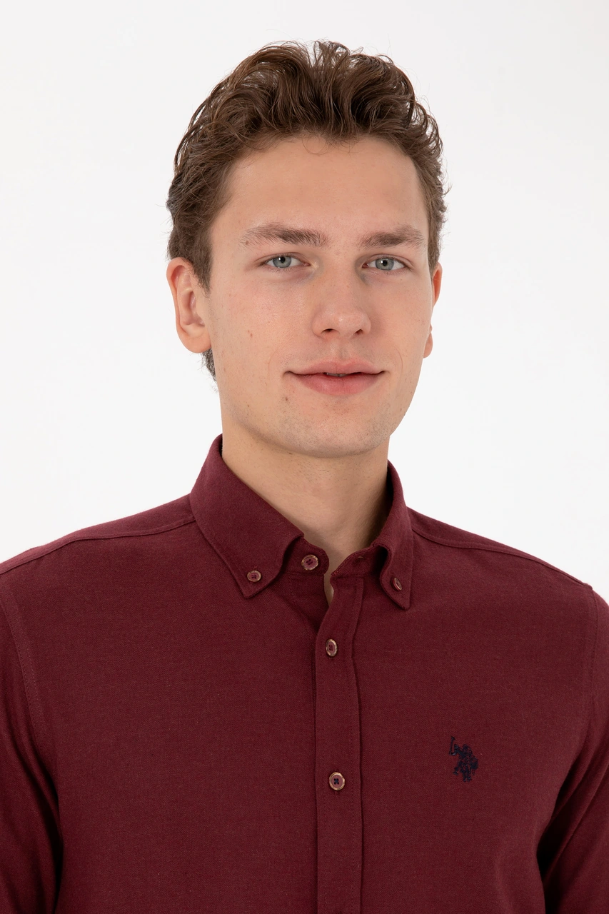 U.s. Polo Assn. Erkek Bordo Gömlek Basic 50316721-vr014 Bordo U.s. Polo Assn. Erkek Bordo Gömlek Basic 50316721-vr014 Bordo