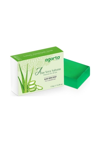 Agarta El Yapımı Doğal Sabun 150gr Aloe Vera 6 Lı Set