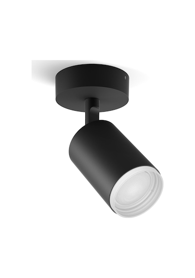 Philips Hue Fugato Akıllı Led Spot Lamba 1x4.2w Siyah V2 Rgb - Ayarlanabilir Renk Sıcaklığı Ve Parlaklık