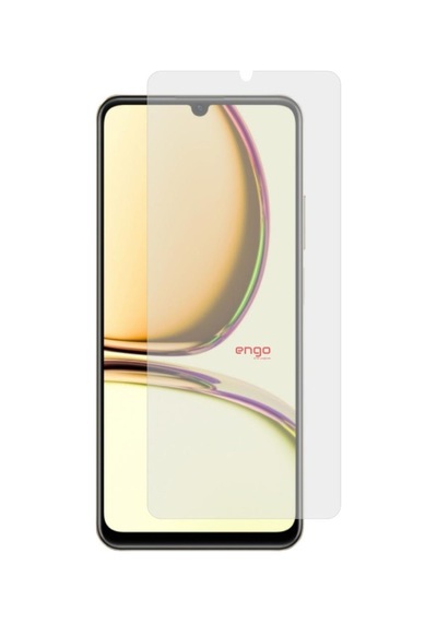 Realme C53 Ekran Koruyucu Mat Parmak İzi Bırakmaz Şeffaf