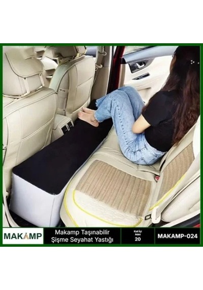 Ergonomik Taşınabilir Şişme Seyahat Yastığı 1 Adet Çok Renkli