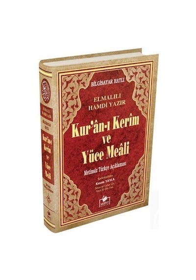 Kuran-ı Kerim Meali Bilgisayar Hatlı- Merve Yayınları