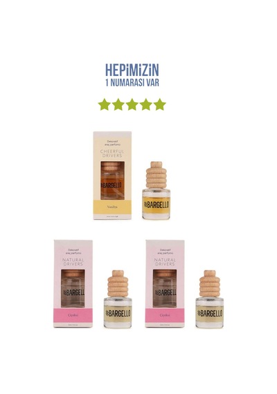 Vanilya + 2x Çiçeksi Araç Parfümü 8 Ml