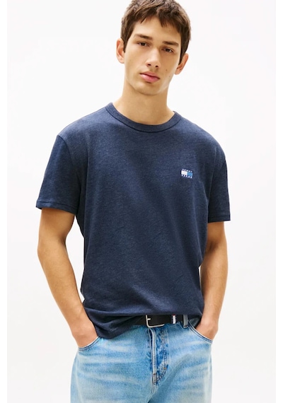 Tommy Jeans Erkek Tişört-dm0dm22667-12255 Mavi