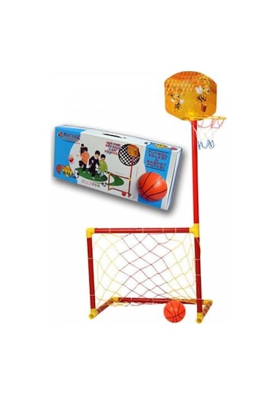 Matrax Oyuncak Portatif Kale Basket Potası 2si 1 Arada