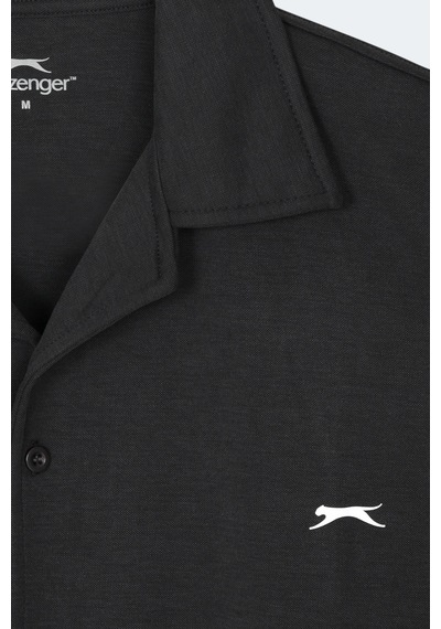Slazenger Katelın Erkek Siyah Gömlek