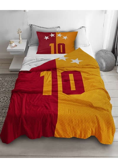 Taraftar Futbol Tek Kişilik Pike (Yastık Kılıflı)