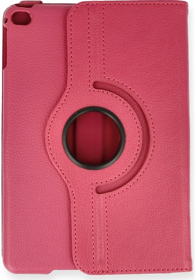 Cosmotex Newface iPad Uyumlu  Mini 4 Kılıf 360 Tablet Deri Kılıf - Pembe