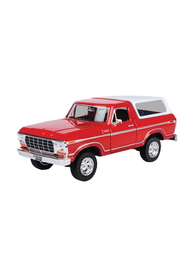 Motormax 1978 Ford Bronco 1/24 Kırmızı Model Araba