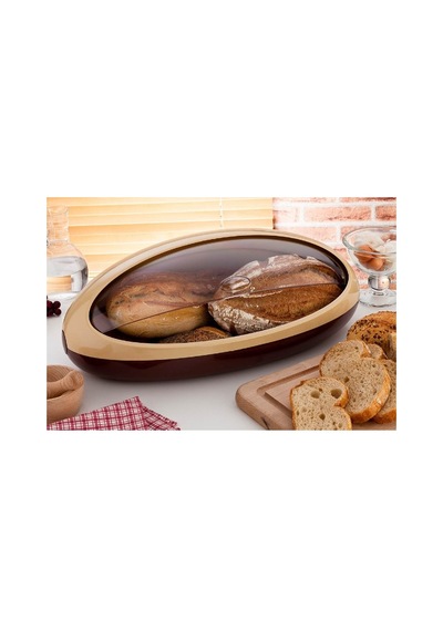 Oval Ekmek Saklama Ekmeklik Mutfak Ürünü Tezgah Üstü Çok Renkli