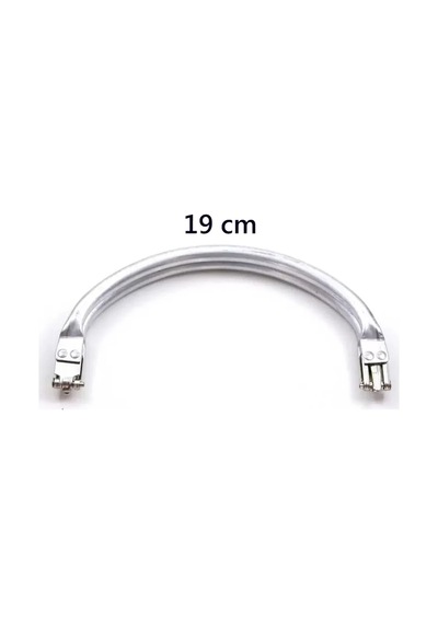 Z12concept Gizli Metal Oval Çanta Bursu - 19 Cm - Metal Çanta Aparatı Çanta Aksesuarı