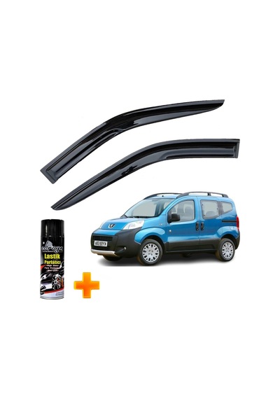 Bipper Mügen Cam Rüzgarlığı 2007-2020 Arası 2 Li Takım +500ml Lastik Parlatıcı