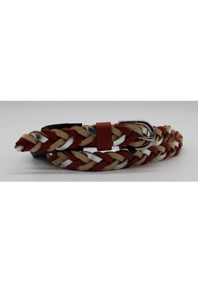 6120/837 Massimo Dutti Kırmızı Bayan Kemer Kırmızı