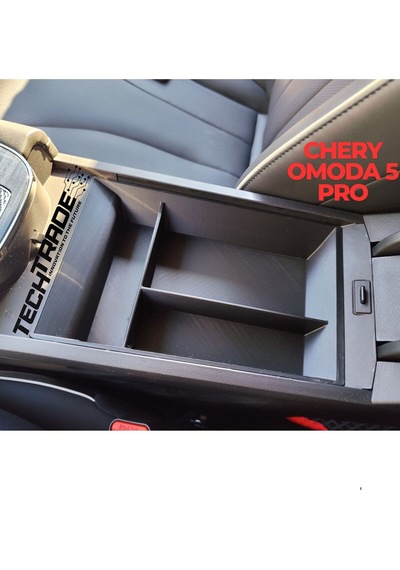 Chery Omoda 5 Pro Kolçak Organizer-3 Bölmeli Siyah Omoda 5'e Uyumlu Değildir.
