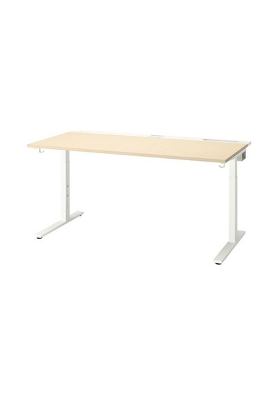 Ikea Mıttzon Çalışma Masası Tablası, Huş Kaplama, 160x68 Cm Çok Renkli Ikea Mıttzon Çalışma Masası Tablası, Huş Kaplama, 160x68 Cm Çok Renkli