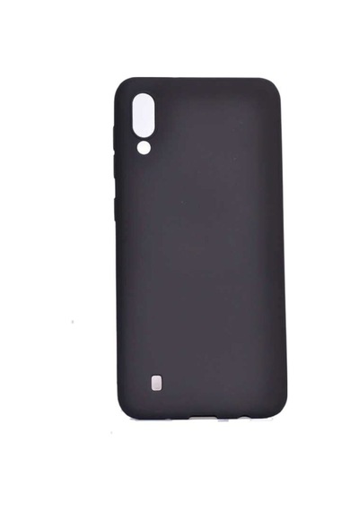 Samsung Galaxy Uyumlu M10 Silikon Ince Mat Soft Kılıf Siyah