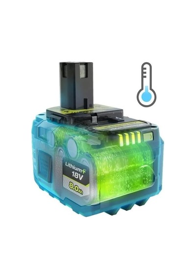Ryobi Rb1880t 18v Li-ıon Akü 1x8.0ah Plus Yedek Akü - 5133006264